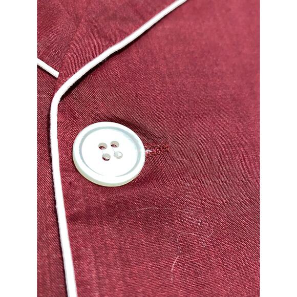 NWT Vintage Double Horse Button Up Asian Embroidered Red Shirt Mens Size Medium - Picture 11 of 12